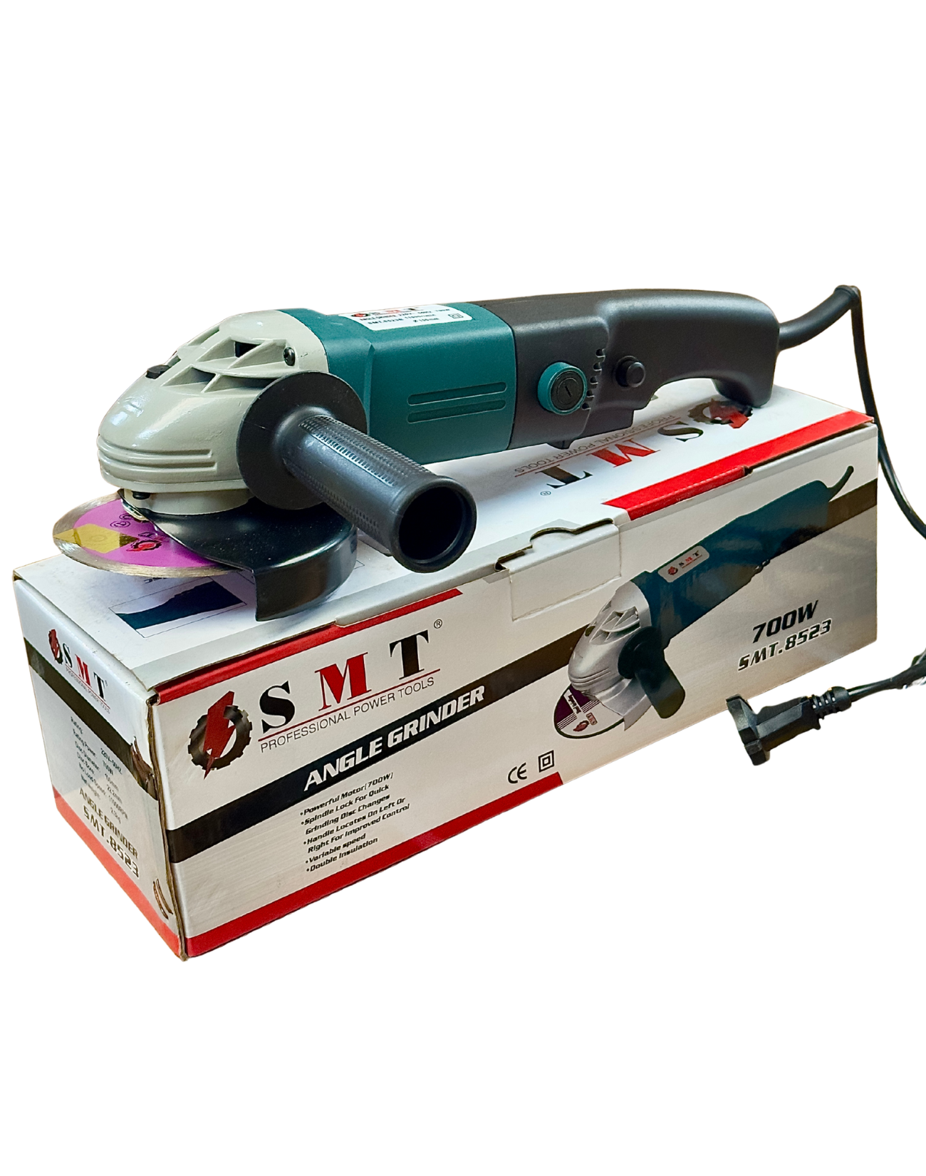 SMT 8523B Angle Grinder 4" Inch 100mm 700W