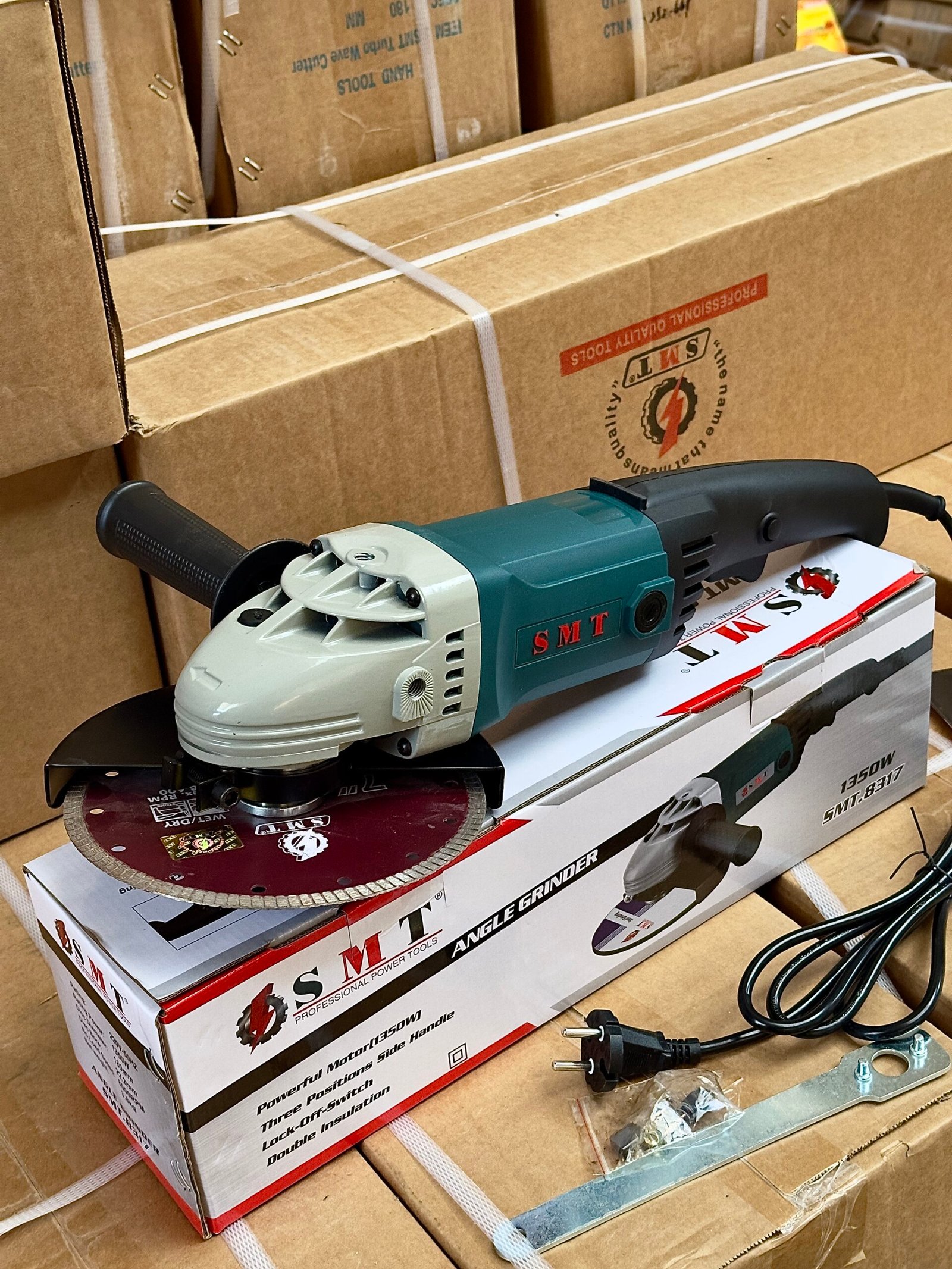 SMT-8317 Angle Grinder 7 inch | 180mm 1350W