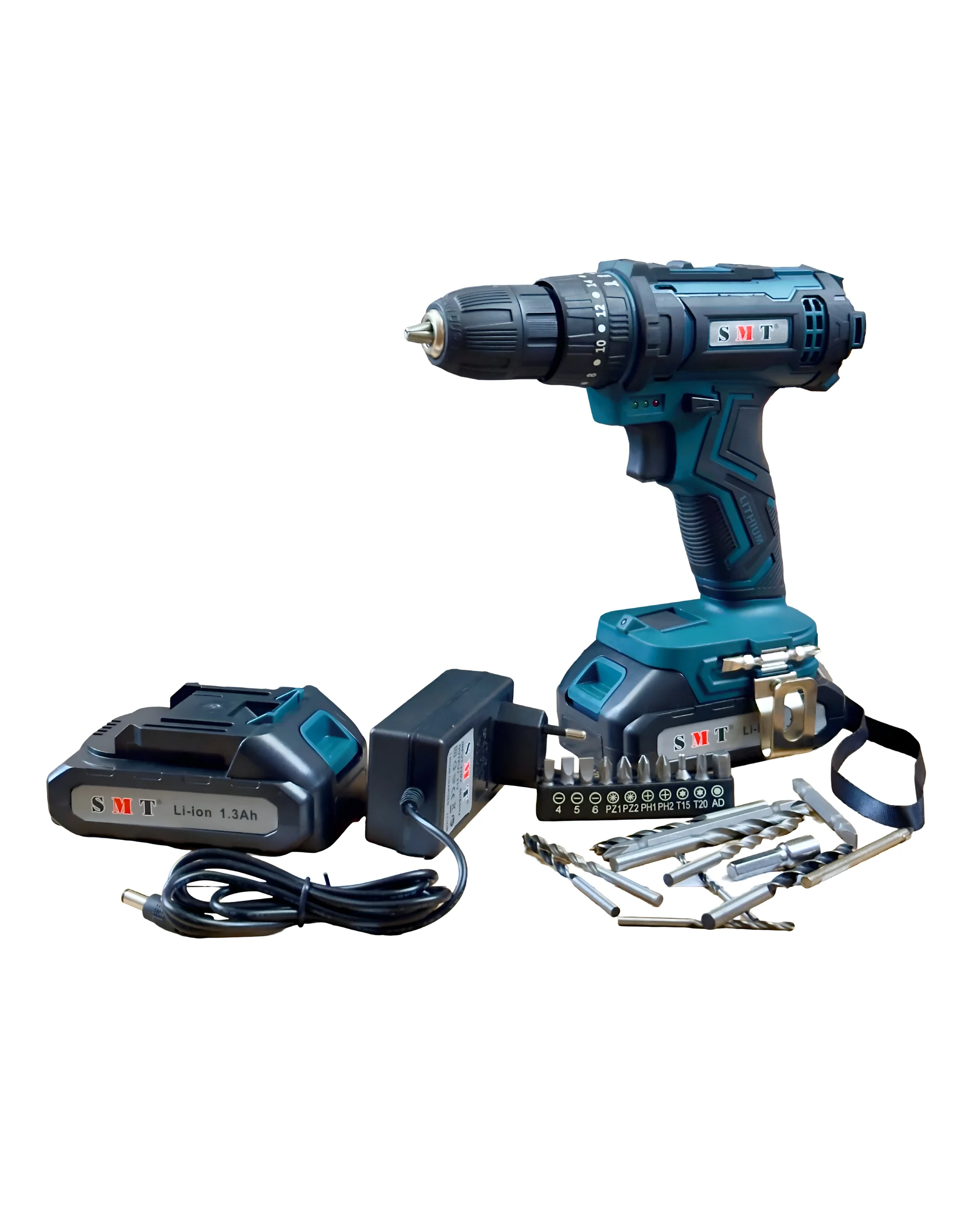 SMT 4723 Impact Hammer Cordless Drill 21V 10 mm