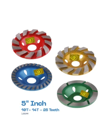 SMT Diamond cup wheels for Concrete Grinding Wheels 14 Turbo Diamond Segments