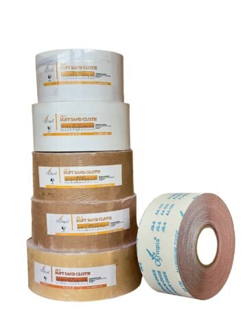 Olympia Aluminum Oxide Abrasive Roll 4″ × 50M 150 Grit