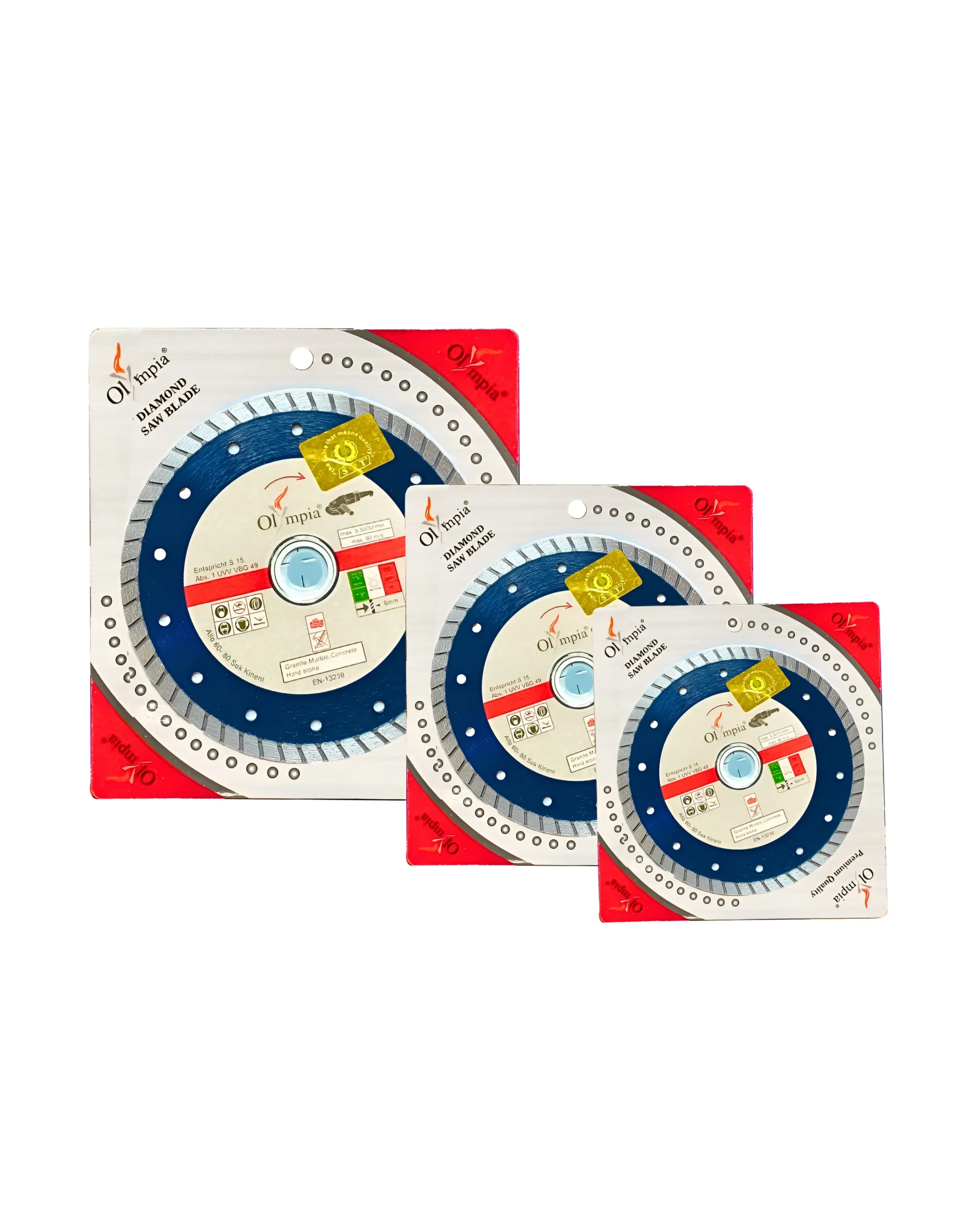 Olympia Blue Turbo Diamond Saw Blades