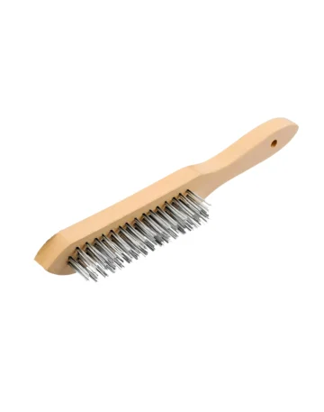 SMT Steel Wire Brush with Wooden Handle