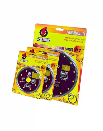 SMT Premium Thin Turbo Diamond Saw Blades for Tiles & Marble