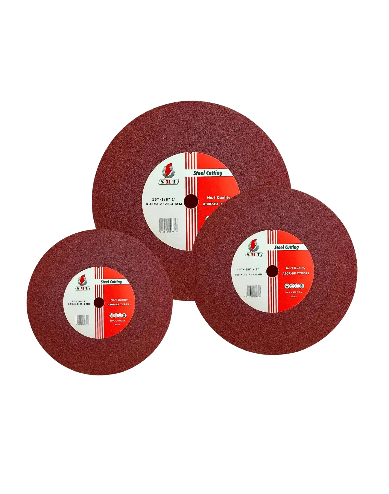 SMT Steel Cutting Disc 3.2mm 1/8" Cut Off Wheel