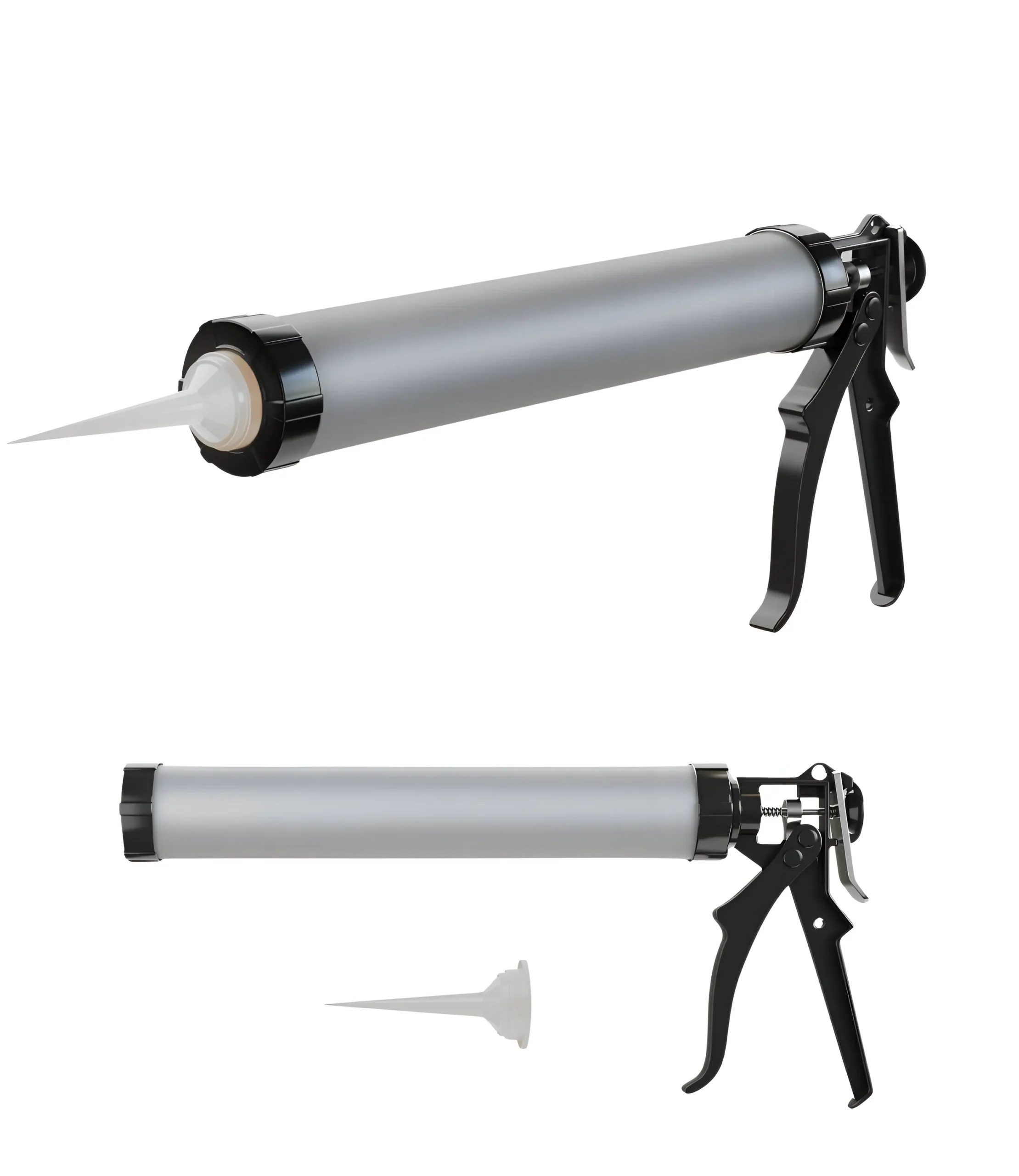 Olympia Silicone Sealant Caulking Gun 300ml Aluminum Cartridge