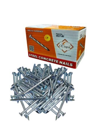 Olympia 2" Inch Steel Concrete Nails Taiwan Quality
