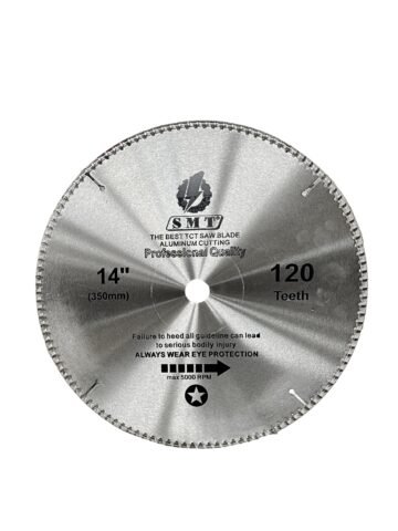 SMT Aluminum Cutting Blade Carbide Tipped 14" Inch 120 Teeth