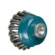 SMT-082 Knotted Wire Cup Brush Twisted 4" Inch