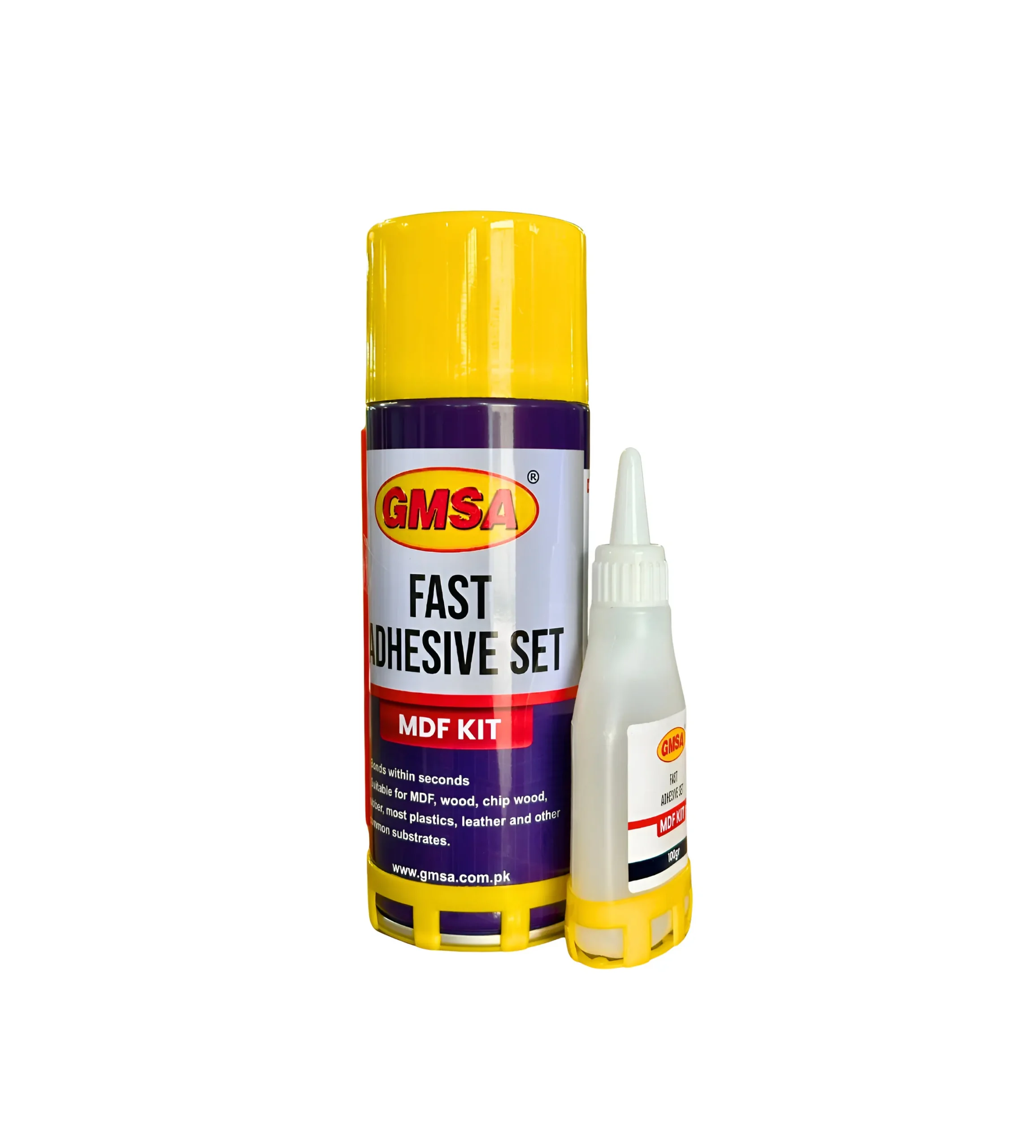 GMSA Fast Adhesive Glue Set MDF Spray Kit 400 ML