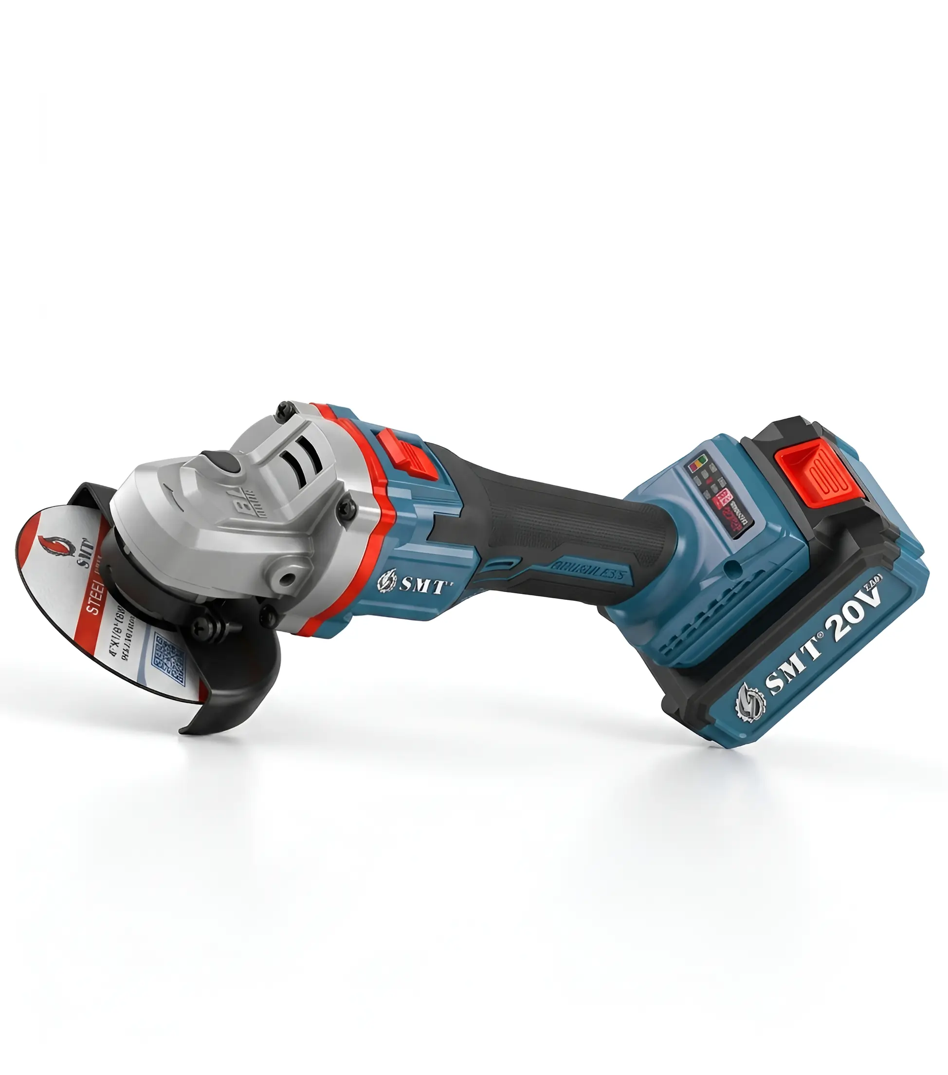 SMT-4702 Cordless Angle Grinder 125mm 20V (Brushless Motor)