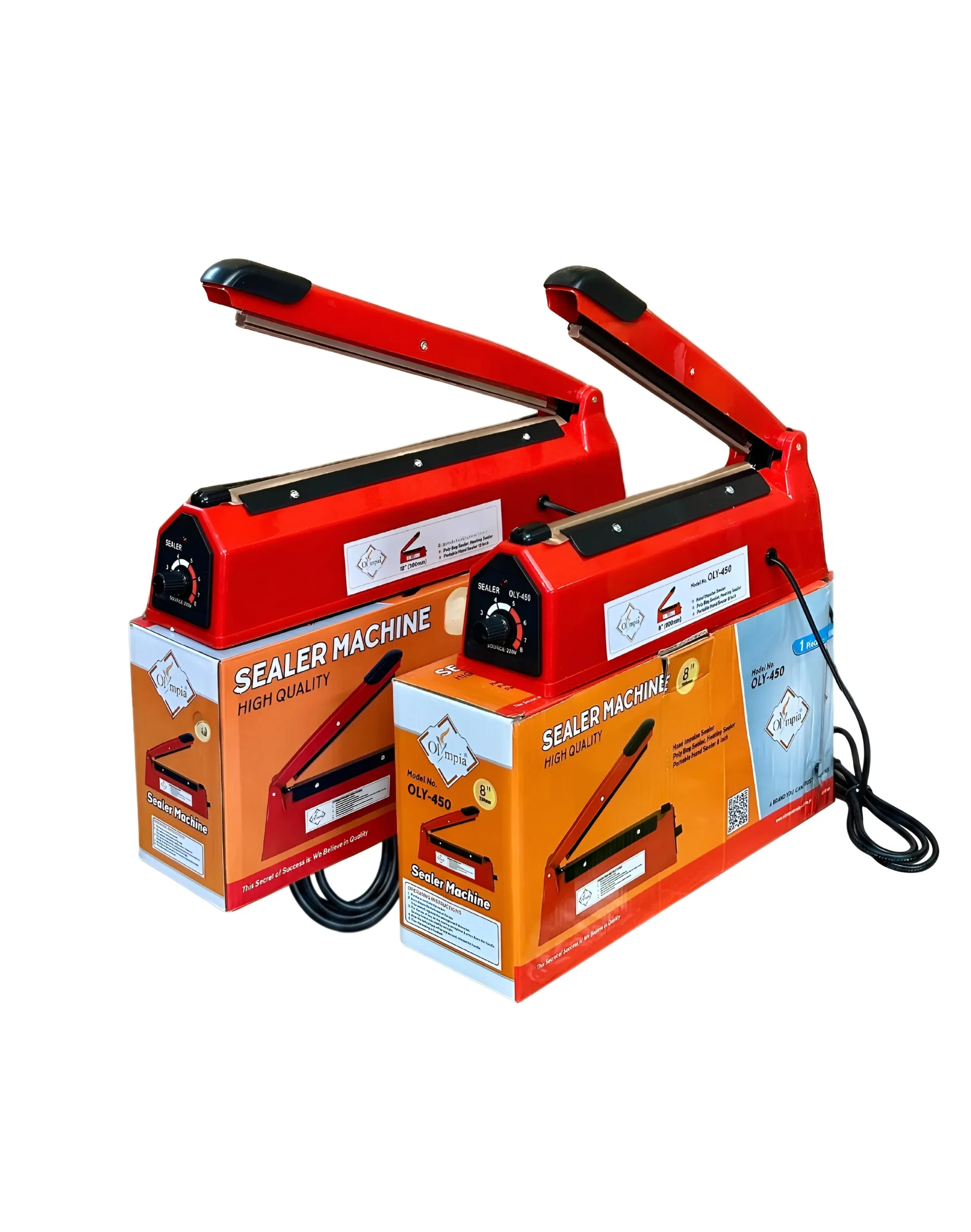 Olympia OLY-450 Impulse Heat Sealer Machine 8 Inch 210W